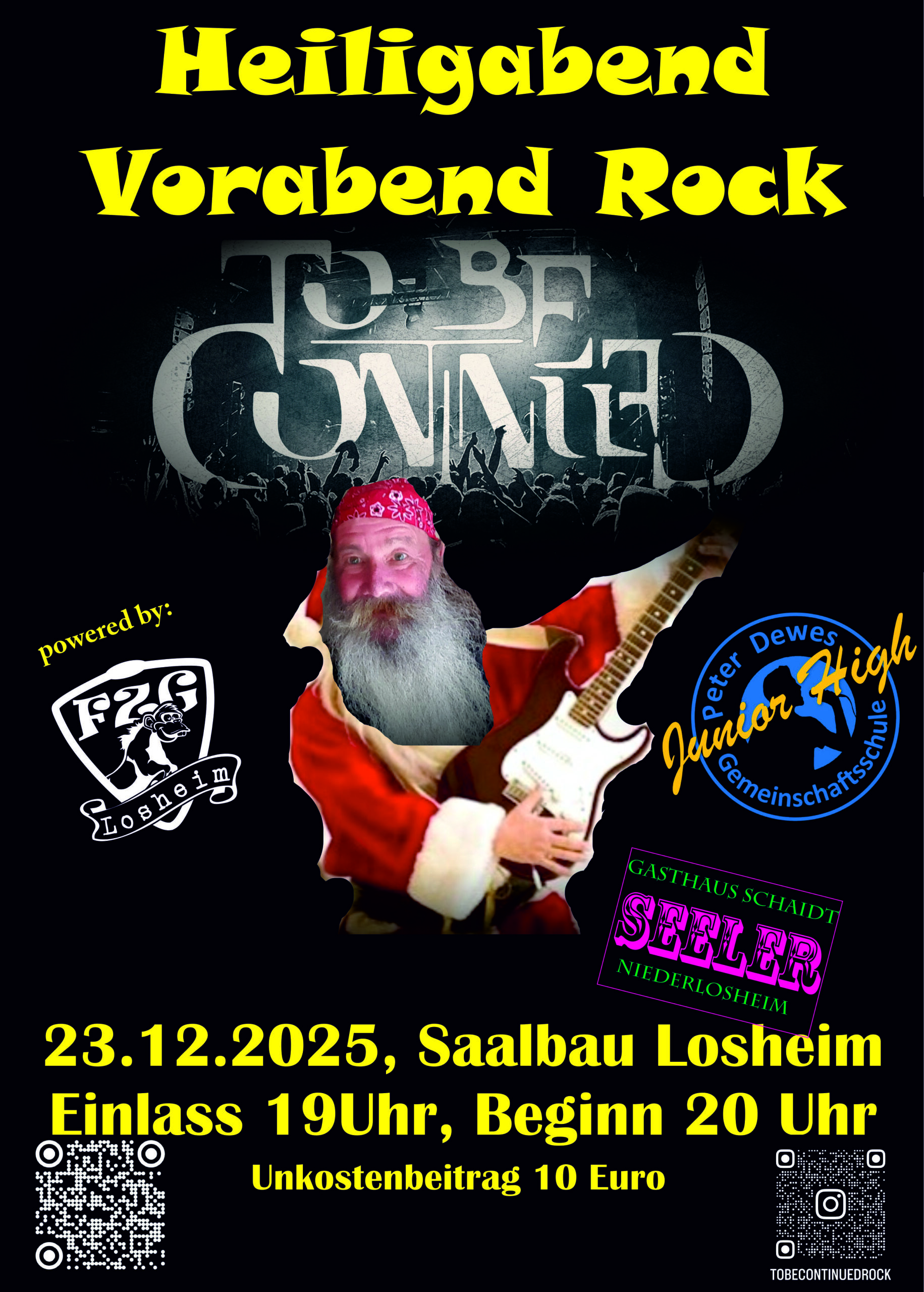 Heiligabend Vorabend Rock 2025